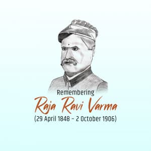 Raja Ravi Varma Jayanti Instagram Post