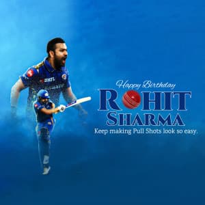 Rohit Sharma Birthday Instagram Post