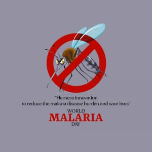 World Malaria Day graphic