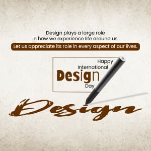 International Design Day ad post