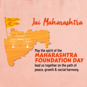 Maharashtra Day ad post