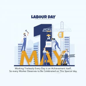 Labour Day greeting image