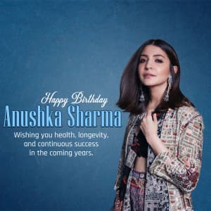 Anushka Sharma Birthday image