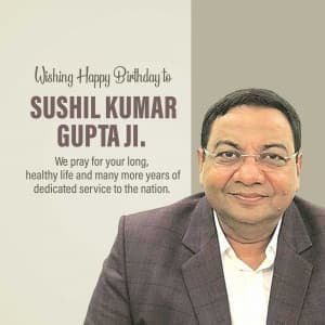 Sushil Kumar Gupta Birthday image