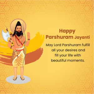 Parshuram Jayanti Facebook Poster