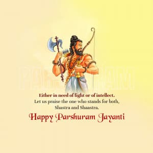 Parshuram Jayanti graphic