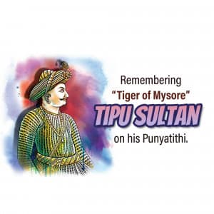 Tipu Sultan Punyatithi festival image