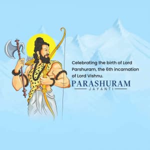 Parshuram Jayanti flyer