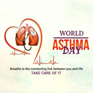 World Asthma Day greeting image