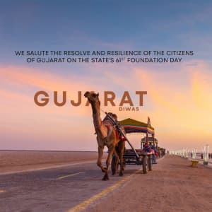 Gujarat Foundation  Day festival image