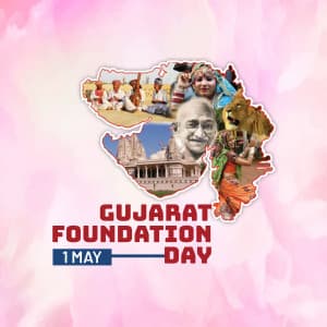 Gujarat Foundation  Day Instagram Post