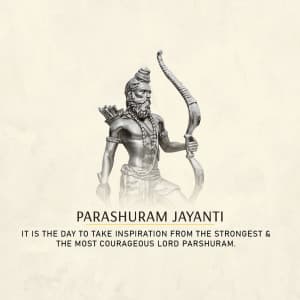 Parshuram Jayanti event poster