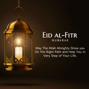 Eid al-Fitr event poster