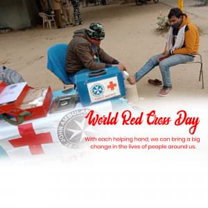 World Red Cross Day marketing poster