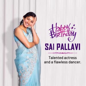 Sai Pallavi Birthday graphic