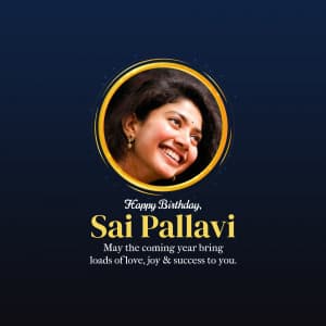 Sai Pallavi Birthday image