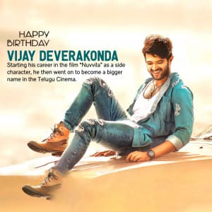 Vijay Deverakonda Birthday video