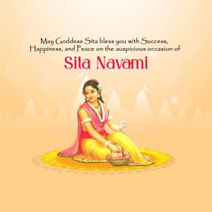 Sita Navami greeting image