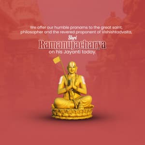 Sri Ramanuja Acharya Jayanti video