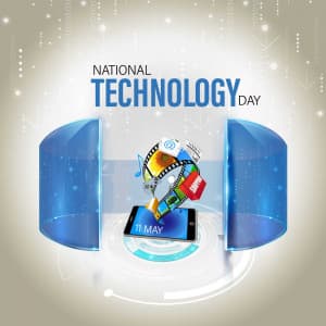 National Technology Day greeting image