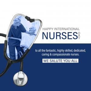 International Nurses Day advertisement banner