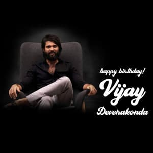 Vijay Deverakonda Birthday poster