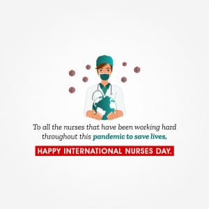 International Nurses Day marketing poster