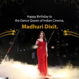 Madhuri Dixit Birthday video