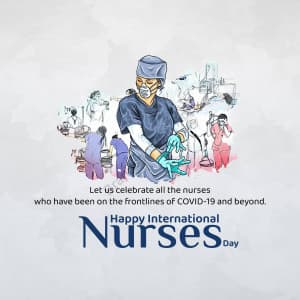 International Nurses Day event advertisement