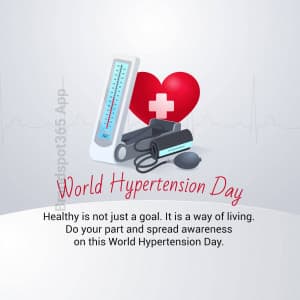 World Hypertension Day ad post