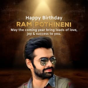 Ram Pothineni Birthday post