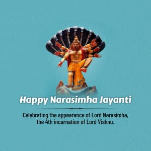 Narasimha Jayanti Instagram Post