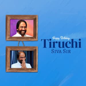Tiruchi Siva Birthday illustration