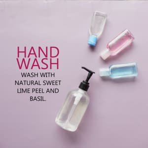 Hand wash instagram post