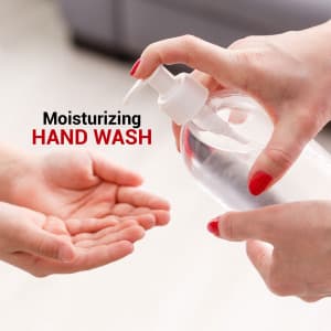 Hand wash business flyer