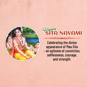 Sita Navami marketing flyer