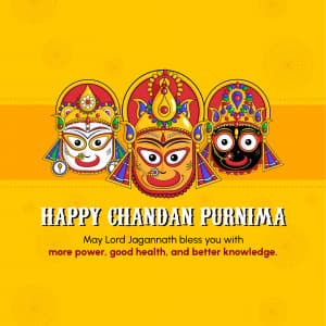 Chandan Purnima creative image