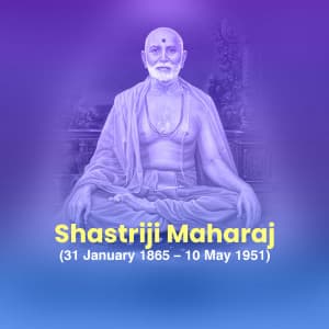 Shastriji Maharaj Punyatithi graphic