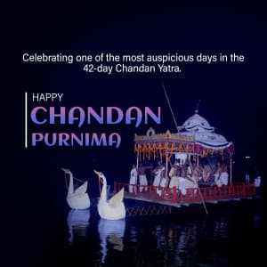 Chandan Purnima Facebook Poster