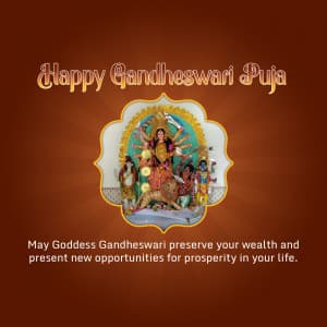 Gandheshwari Puja Instagram Post