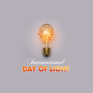 International Day of Light creative image