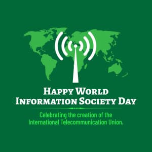 World Information Society Day advertisement banner