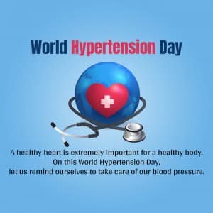 World Hypertension Day graphic