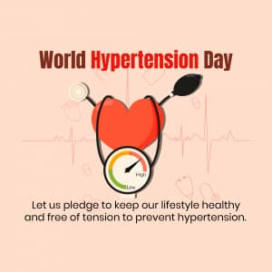 World Hypertension Day creative image