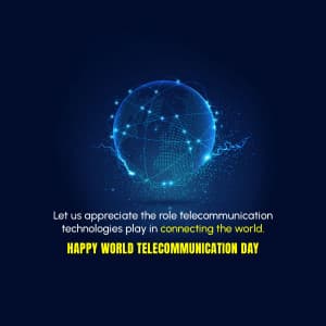 World Telecommunication Day creative image