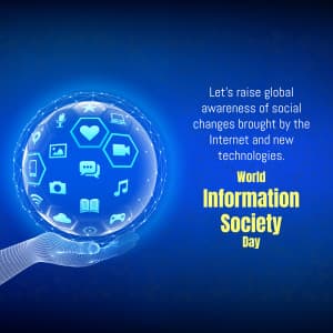 World Information Society Day greeting image