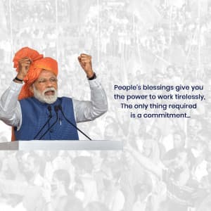 PM. Narendra Modi ji Quote post