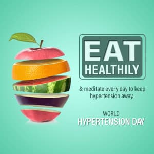 World Hypertension Day Facebook Poster