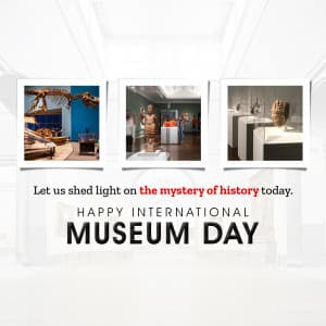 International Museum Day ad post