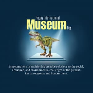 International Museum Day greeting image